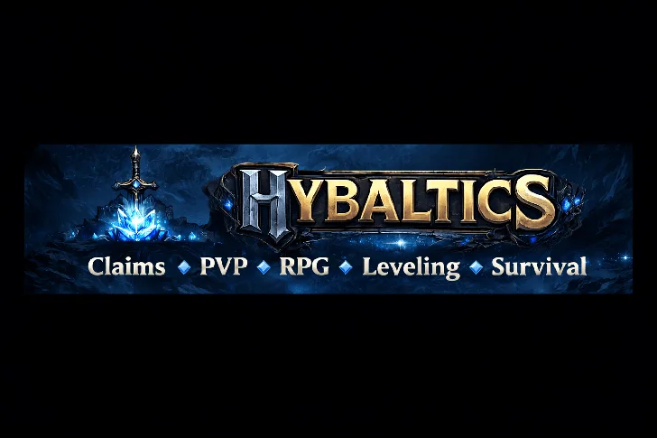 HyBaltics Hytale Server Banner
