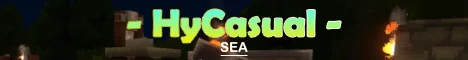 HyCasual SEA Hytale Server Banner