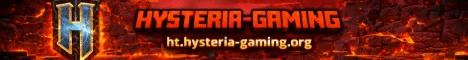 Hysteria Gaming -= Claims =- -= PVP =- Hytale Server Banner