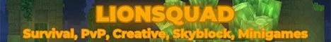 LionSquad Hytale Server Banner
