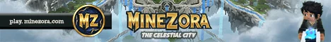 MineZora Hytale Server Banner