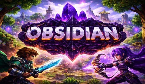 Obsidian Hytale Server Banner