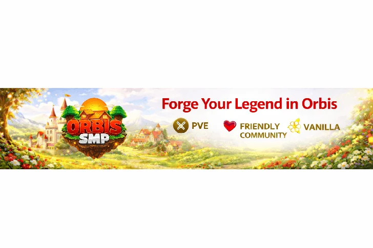 Orbis SMP Gameplay Banner
