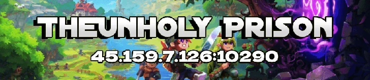 TheUnholy Prison Hytale Server Banner